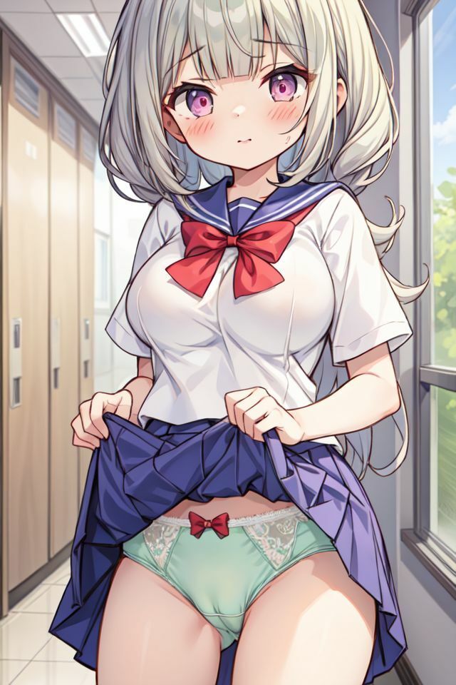 アニメダイバー_制服少女たちのおパンツ写真集 - サンプル画像 4