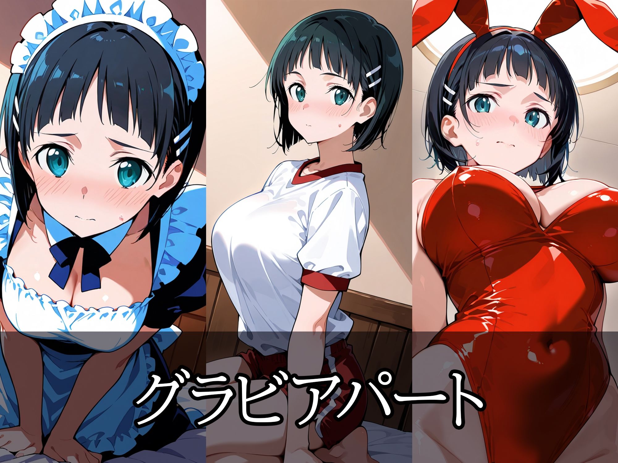 コスプレヒロイン  〜桐◯谷直葉  編〜 - サンプル画像 2