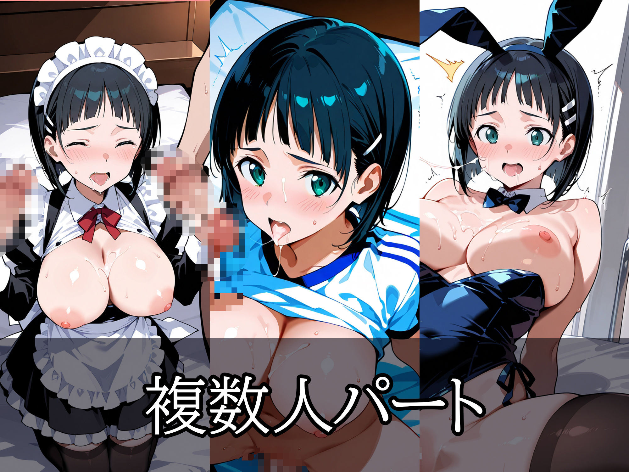 コスプレヒロイン  〜桐◯谷直葉  編〜 - サンプル画像 7