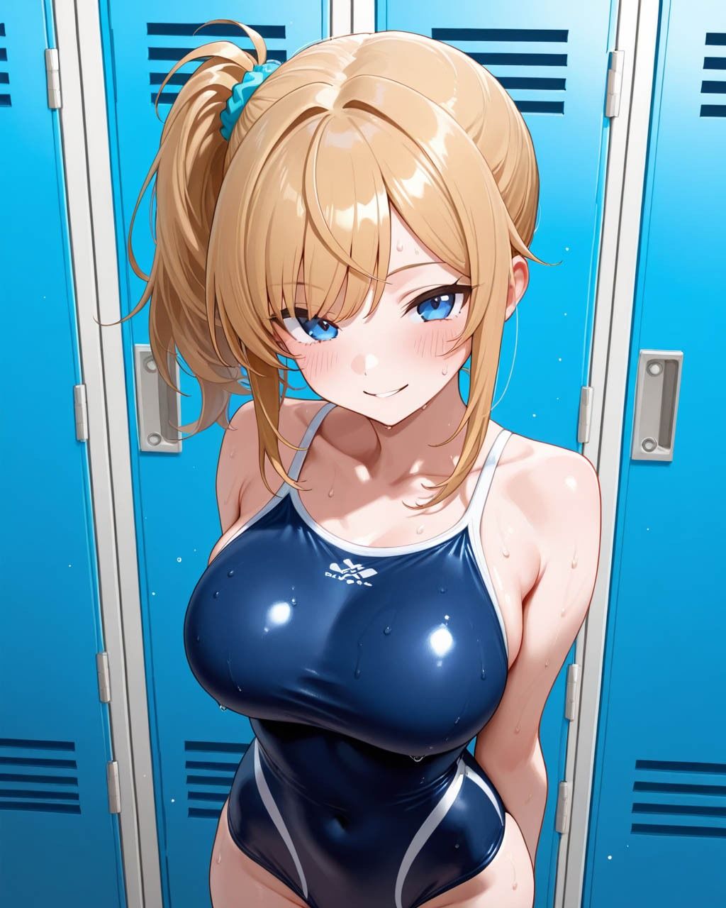 ギャルのくせにスク水で媚びてくるから壊れるまでヤッたII - サンプル画像 10