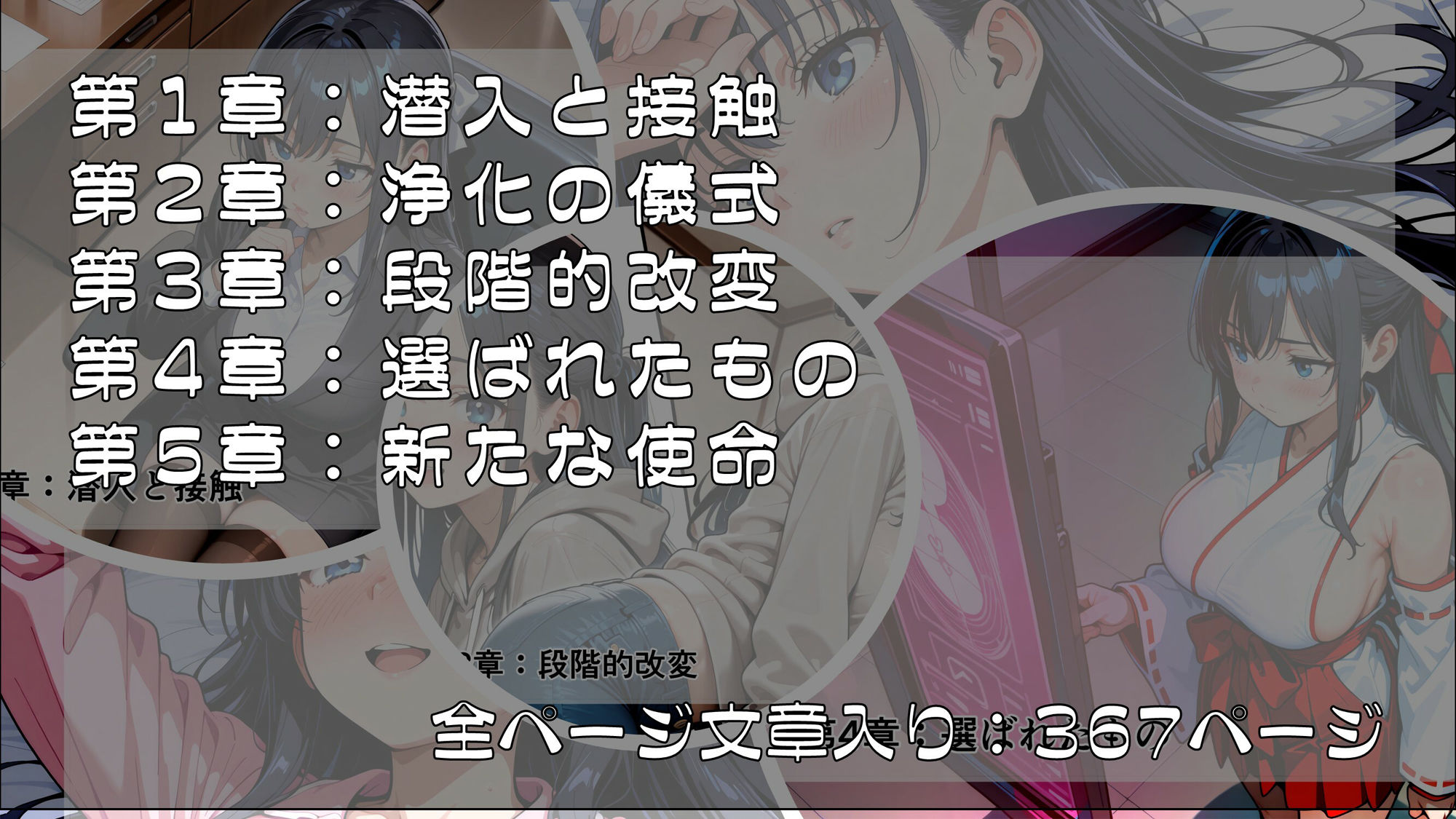 淫欲の教団に堕ちる潜入捜査官  夜桜緋澄 - サンプル画像 9