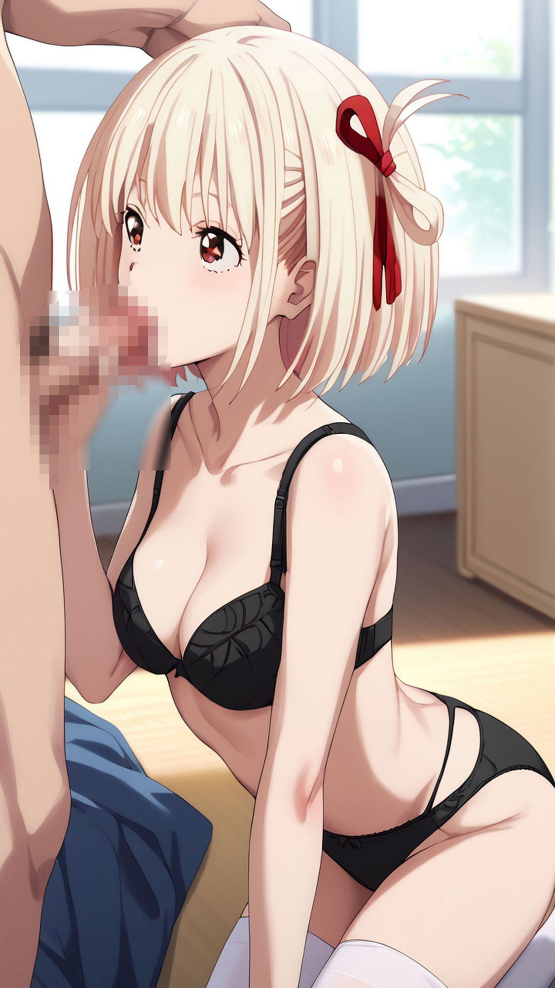 錦木◯束とエッチ - サンプル画像 1