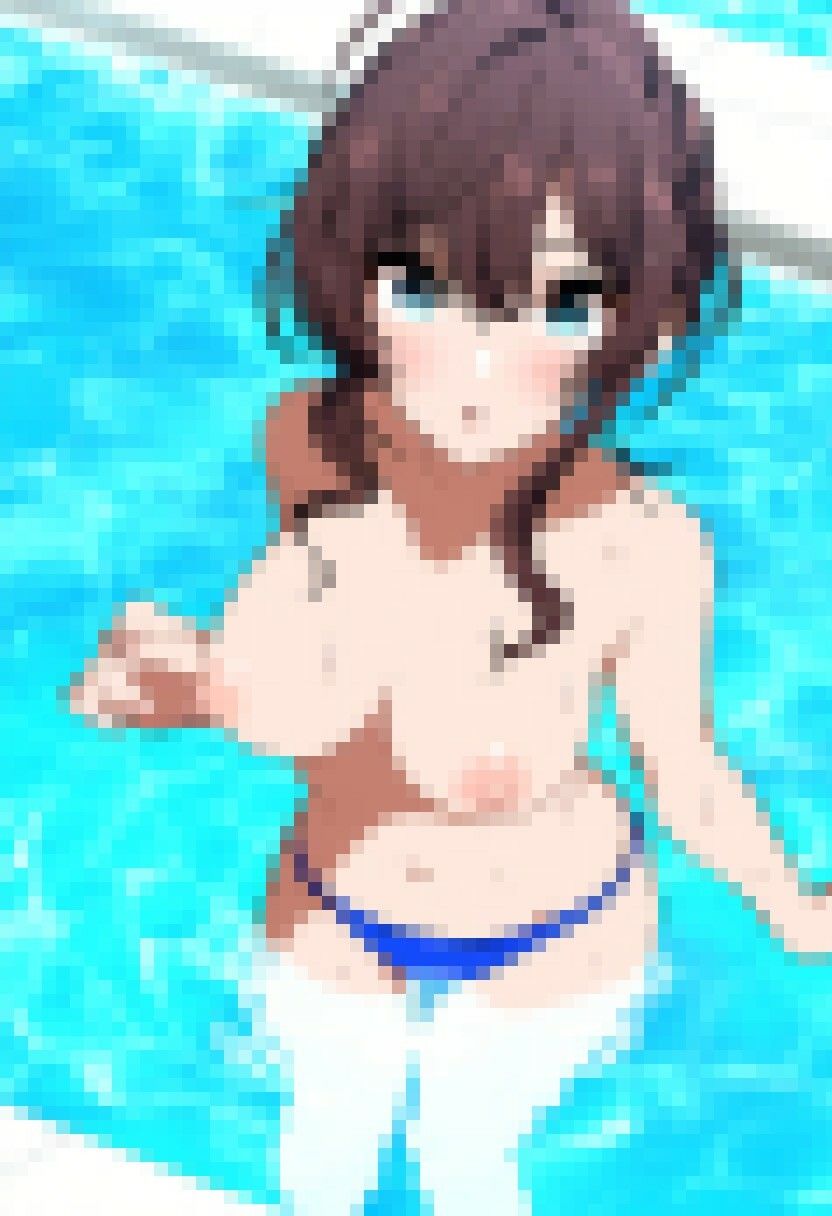 アニメ作画 アイドルグラビアプール撮影会  半脱ぎ＆下着フェチ  撮影総数500枚 - サンプル画像 9