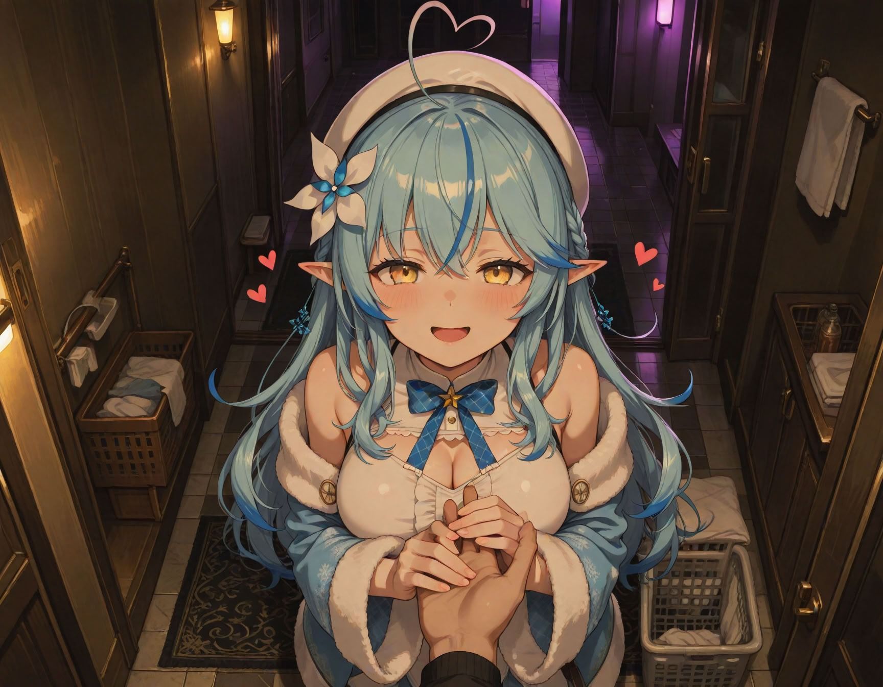 夢想x風俗 デリヘル呼んだら推しが来た！ ホ〇ライブ 雪花ラ〇ィ - サンプル画像 3