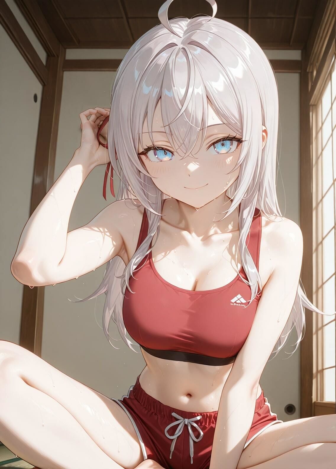 「時々ボソッとロシア語でデレる隣のアーリャさん」アリサ・ミハイロヴナ・九条セクシー写真集17（全500枚） - サンプル画像 2