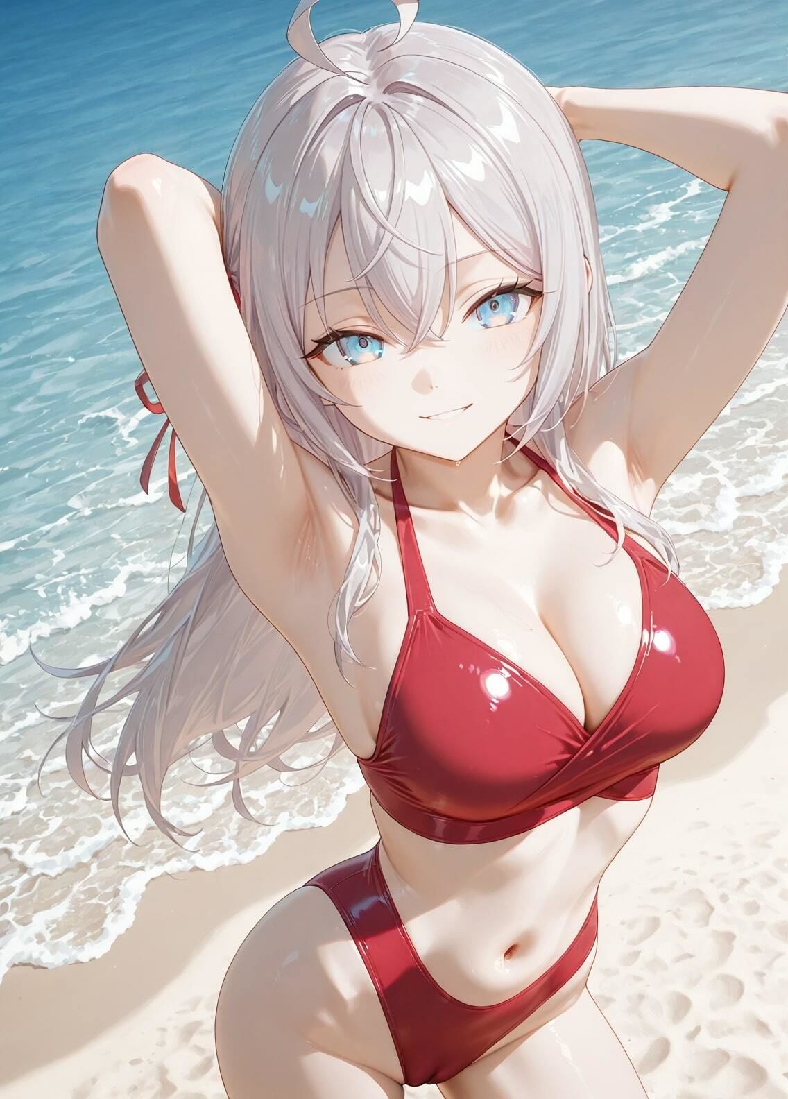 「時々ボソッとロシア語でデレる隣のアーリャさん」アリサ・ミハイロヴナ・九条セクシー写真集17（全500枚） - サンプル画像 8