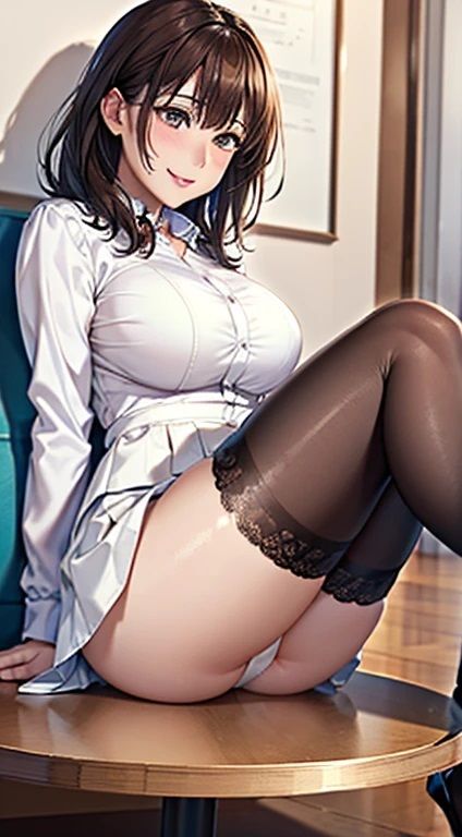 OL彼女高級喫茶デートパンチラ画像集 - サンプル画像 5