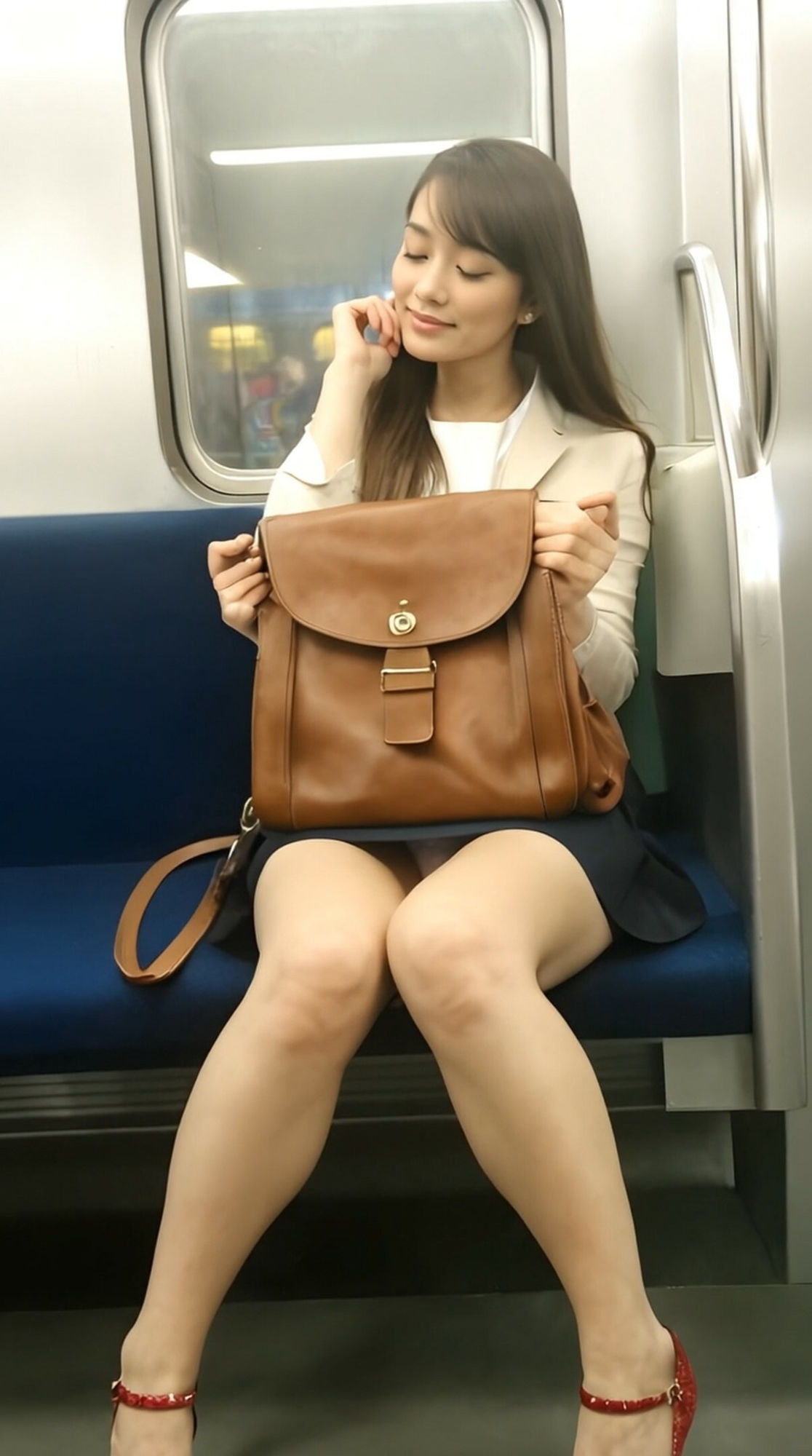 OLの誘惑パンチラ動画 - サンプル画像 5