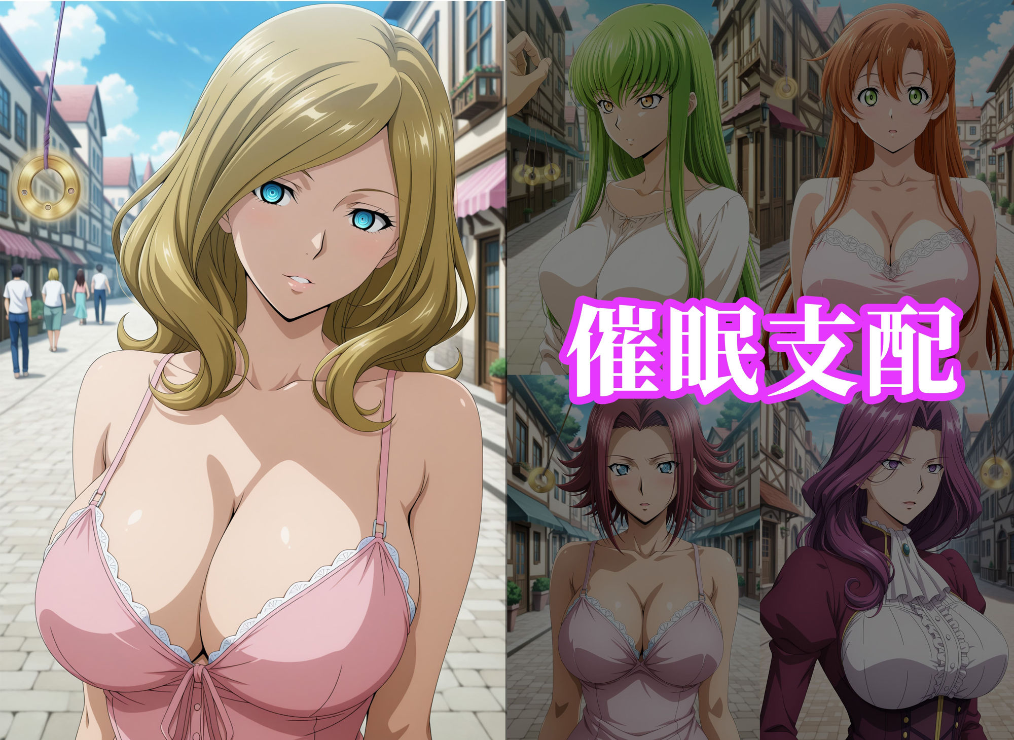 孕ませオナホ化契約 〜コー●ギアス編〜 - サンプル画像 1