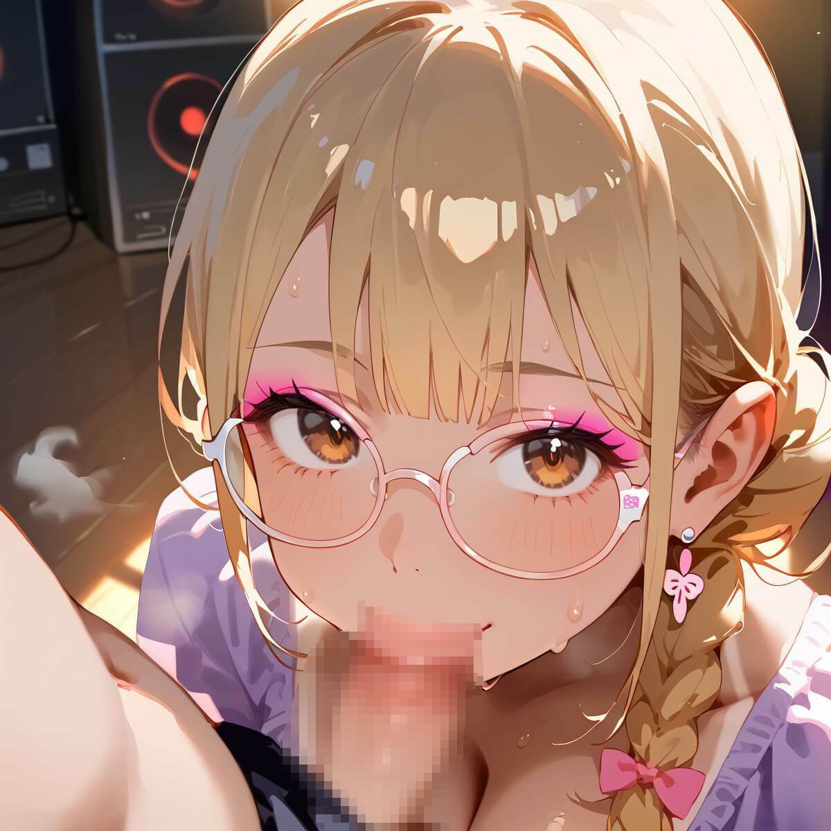 ヤれる★ギャルアイドル！エッチなゼロ距離応援団・210枚 - サンプル画像 1