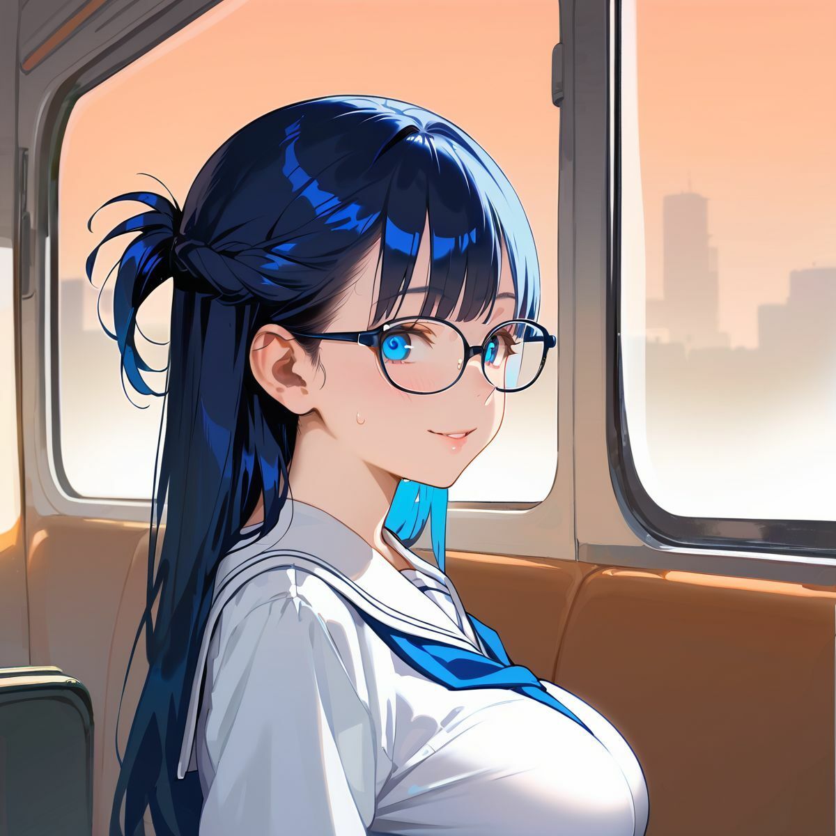 痴●で発情しちゃった巨乳女子校生02 - サンプル画像 9