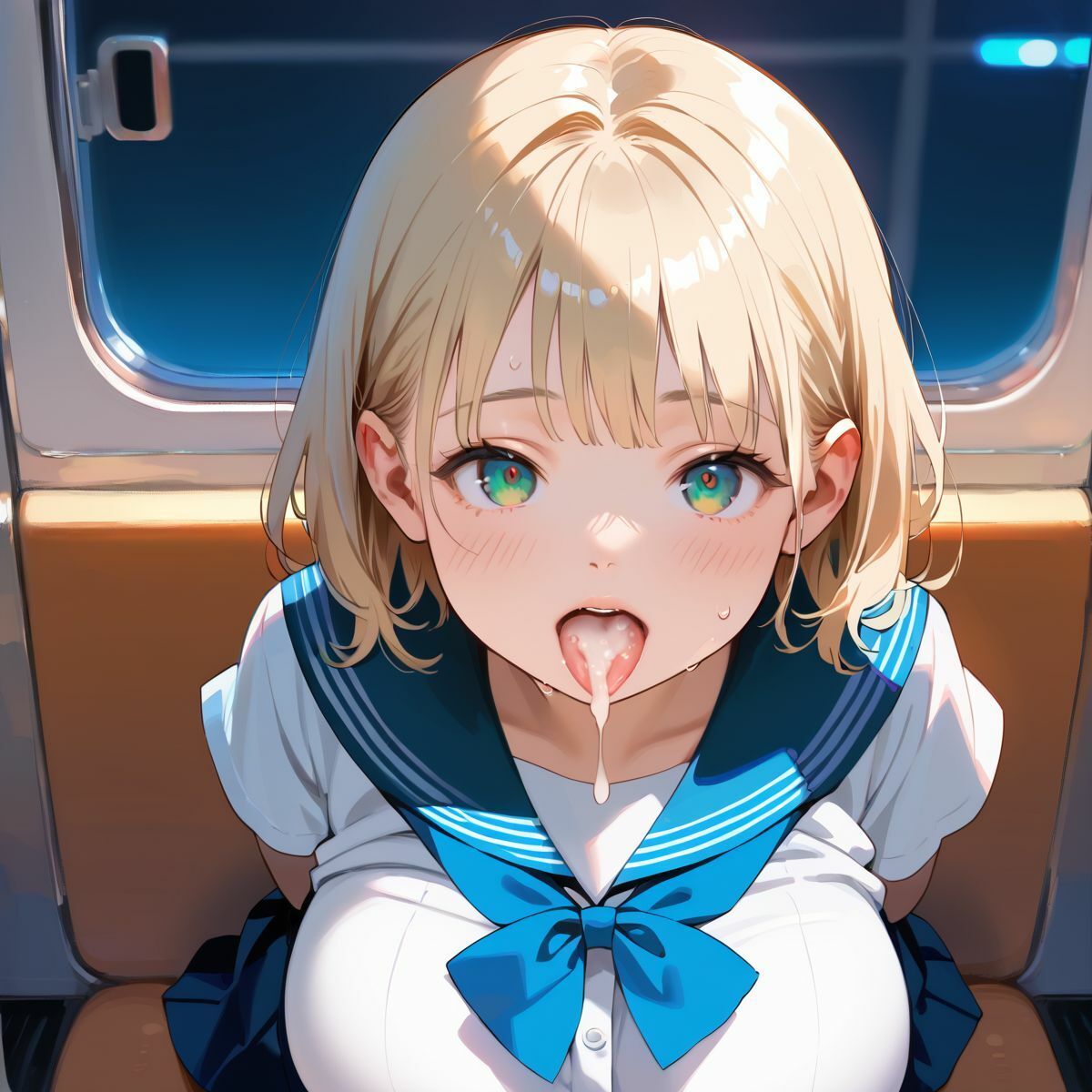 痴●で発情しちゃった巨乳女子校生06 - サンプル画像 7