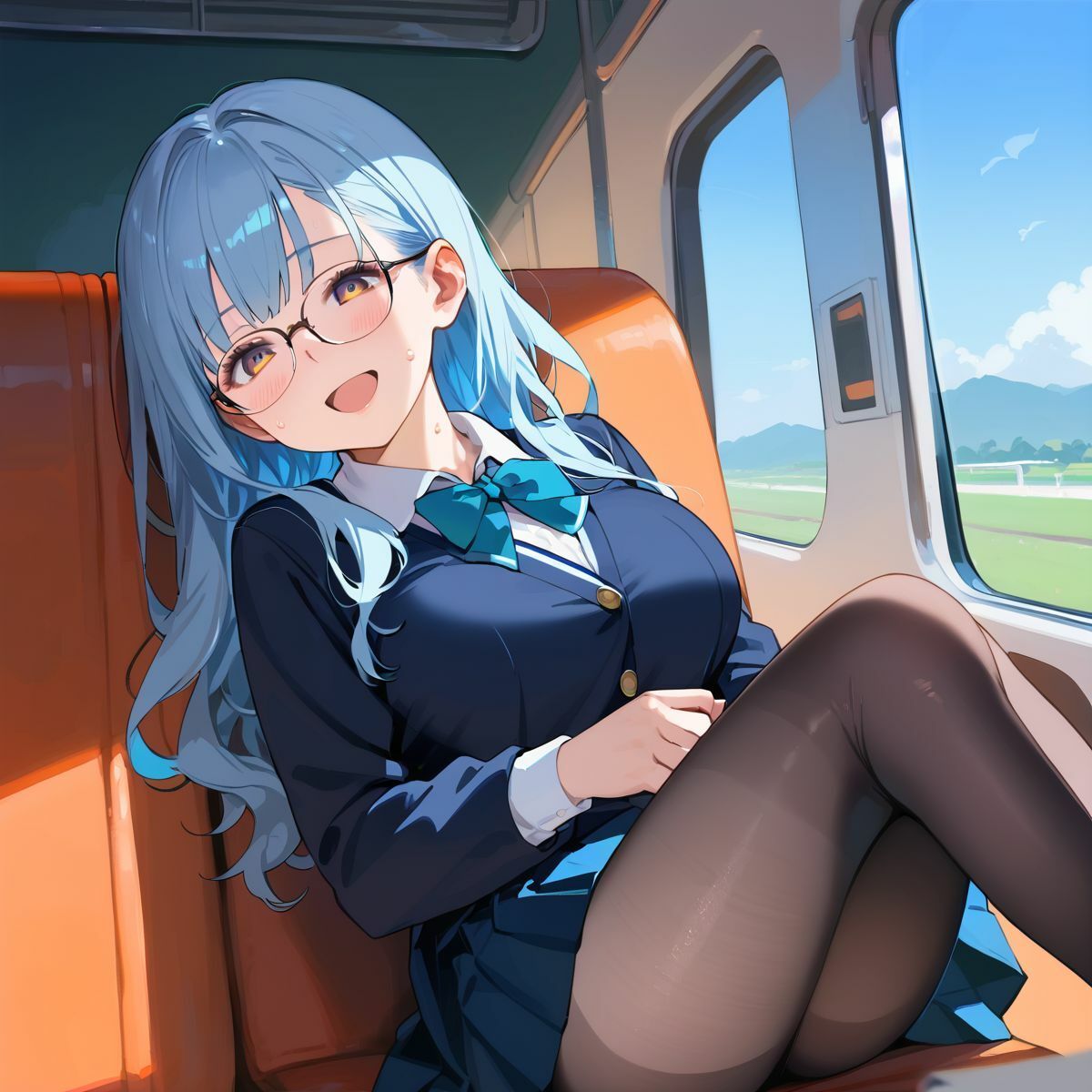 痴●で発情しちゃった巨乳女子校生06 - サンプル画像 8