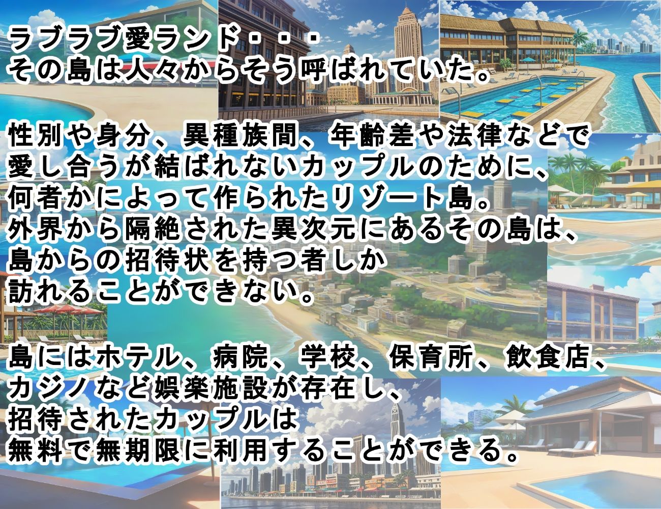 子作りリゾートアイランド〜リ〇ラ編〜2 - サンプル画像 1
