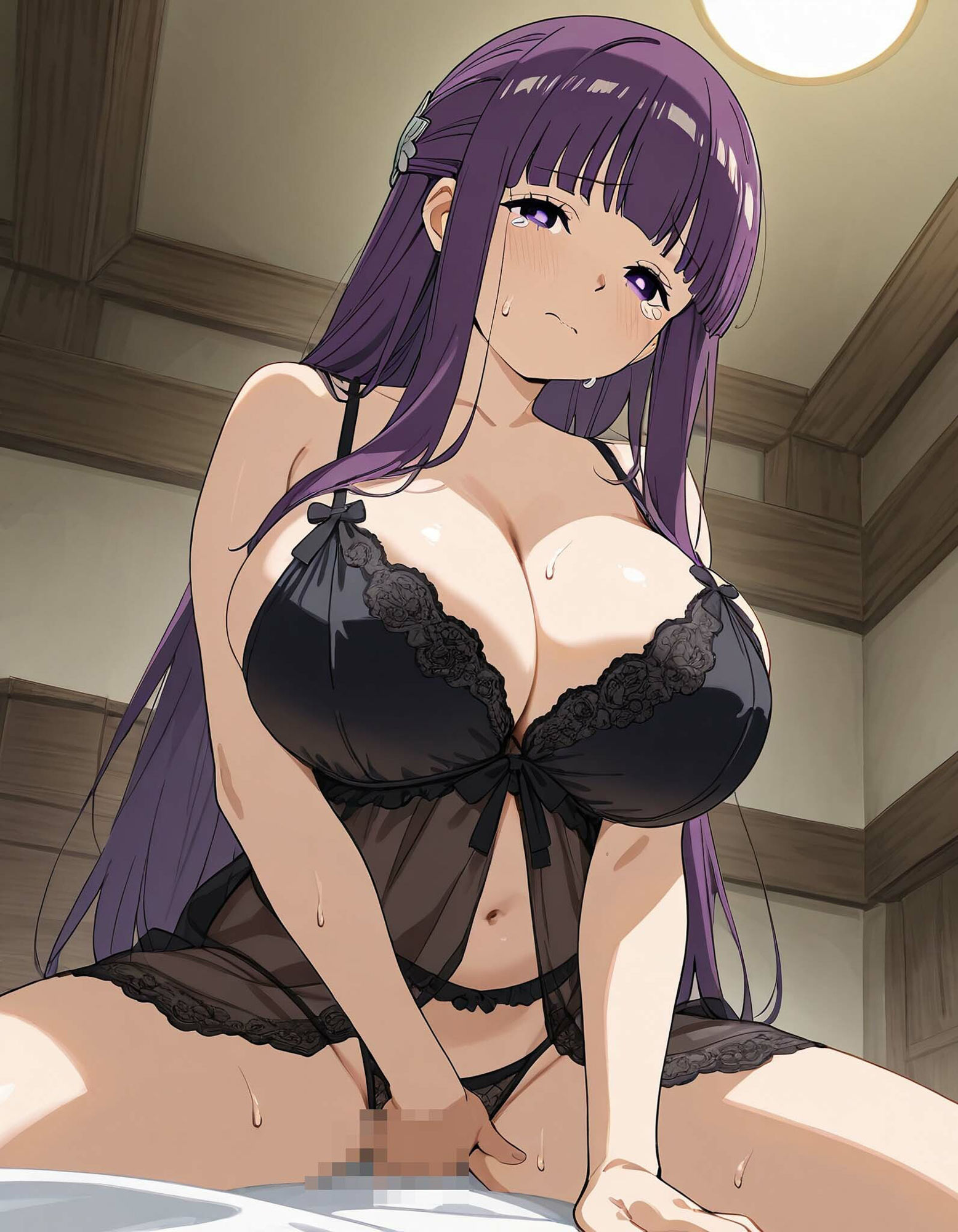 絶対孕ませメス堕ちヒロイン〜フェ〇ン編〜 - サンプル画像 1