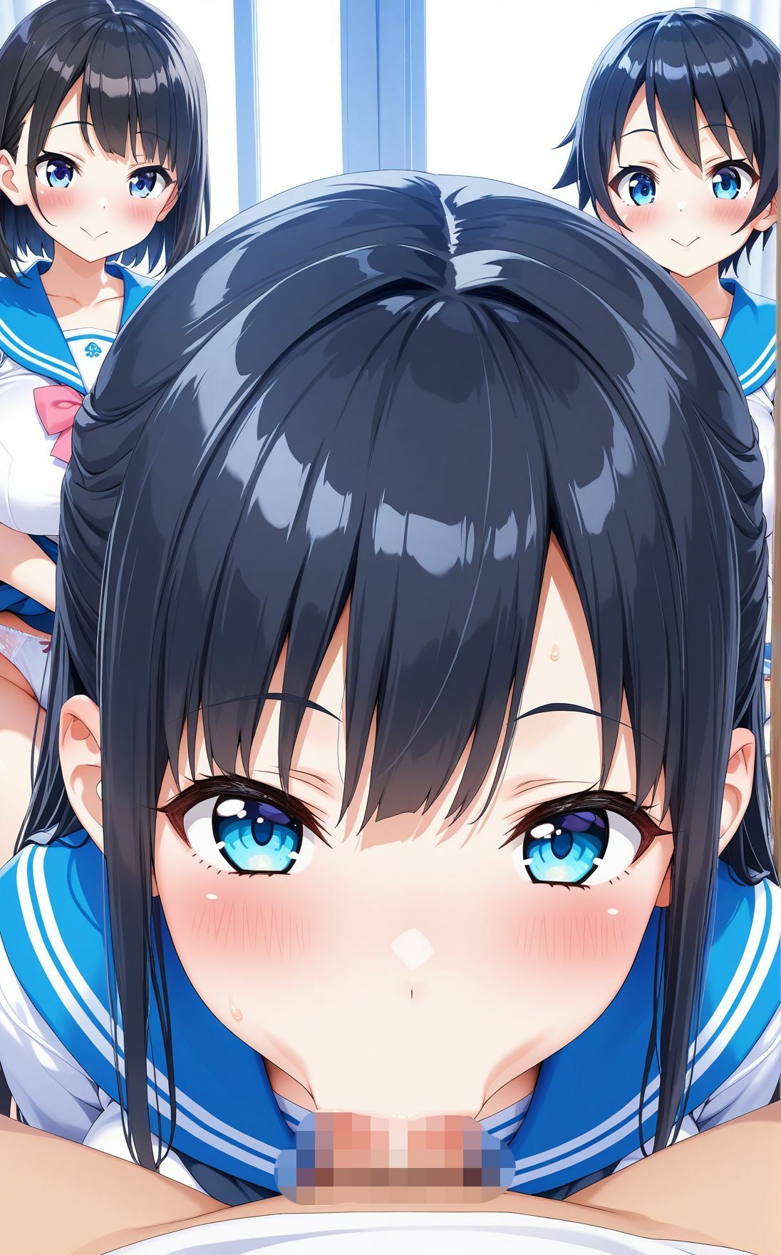 修学旅行中の女子校生と大乱交  街中で話しかけて仲良くなったら部屋の中に入れてもらえた件 - サンプル画像 4