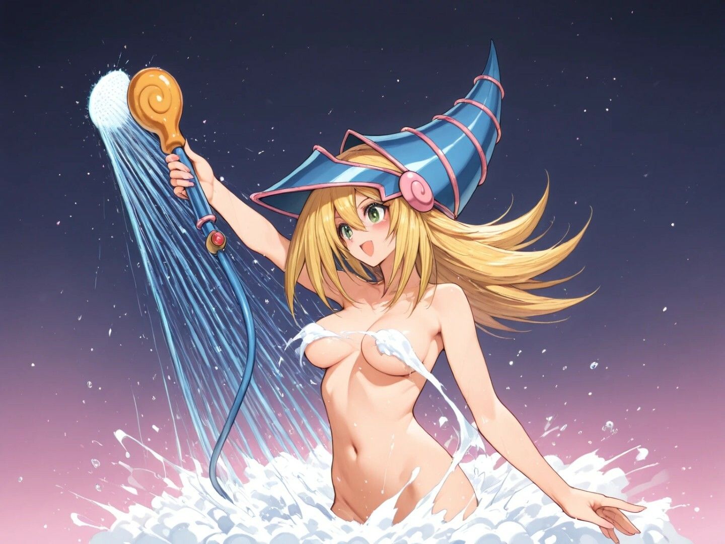 ブ〇ックマジシャンガールとイチャラブHイラスト集 - サンプル画像 4