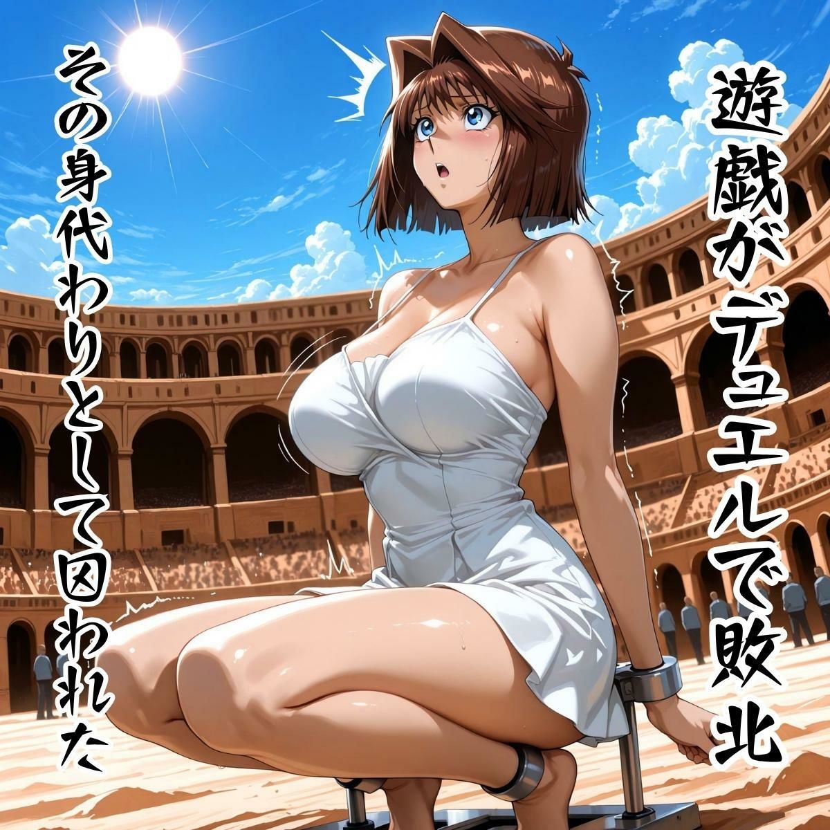 闇のコロッセオ 身代わり調教 - サンプル画像 1