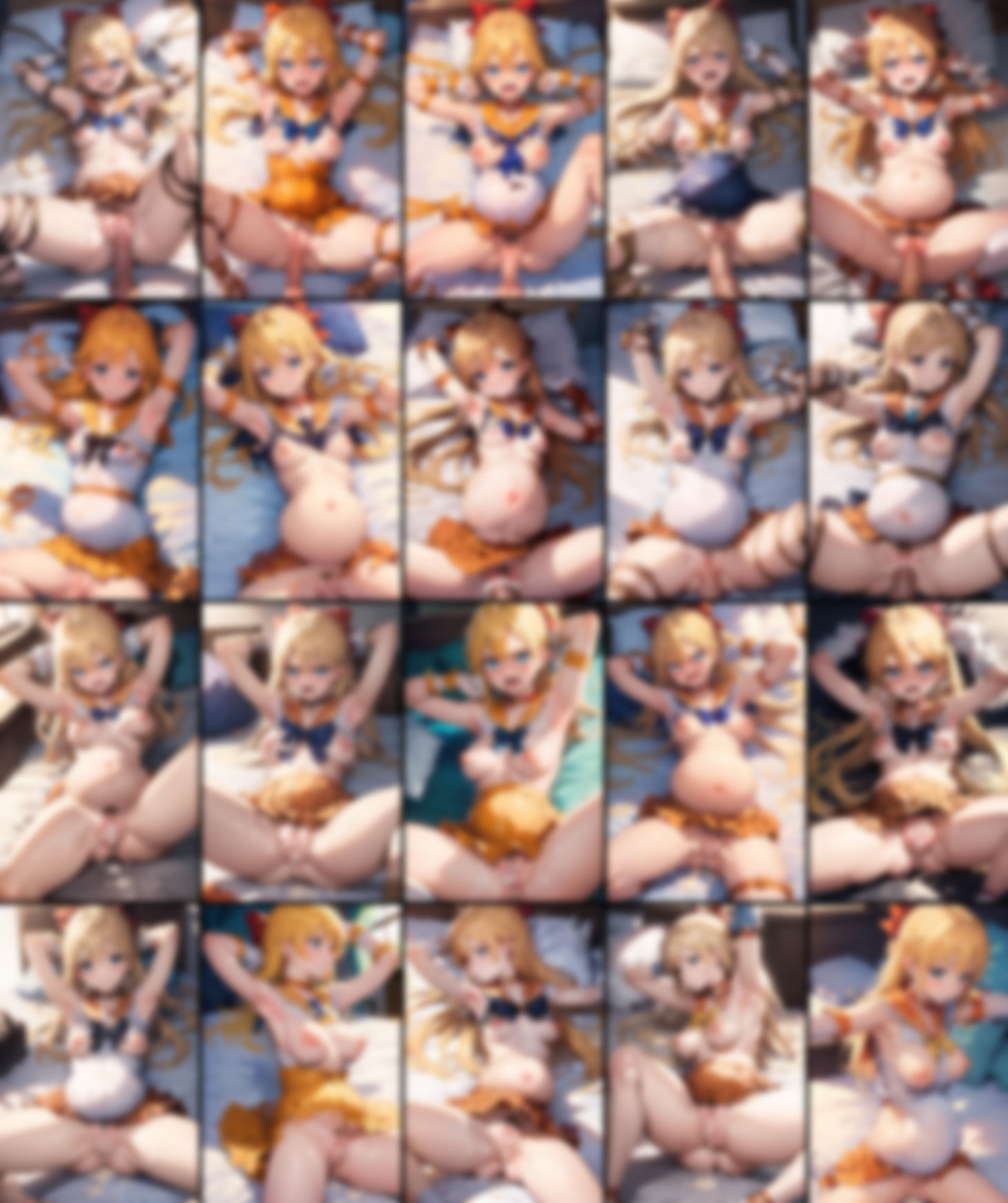 敗北・号泣 セーラーヴィーナス - サンプル画像 3