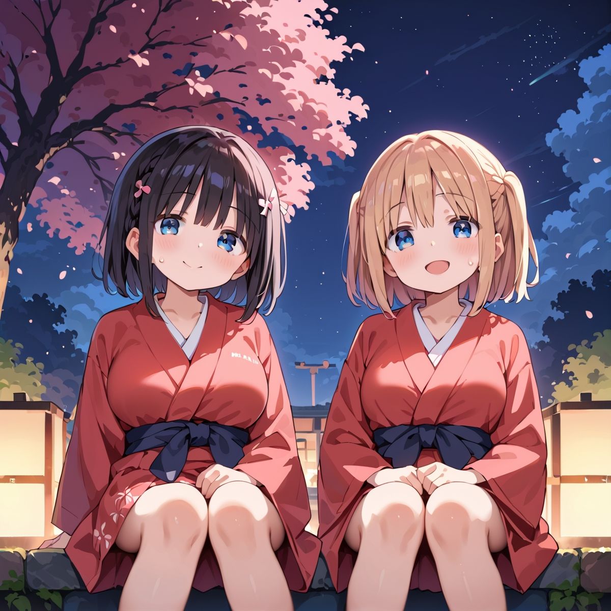 淡い夏の思い出ー濡れた花びらが空に開くーscene.1 - サンプル画像 3