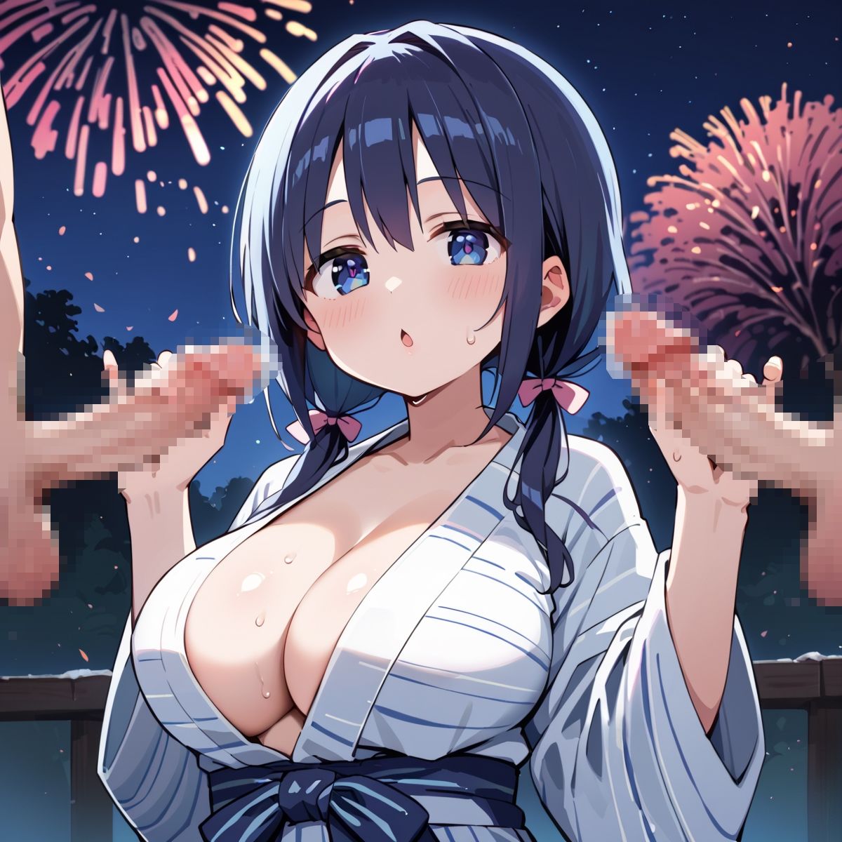 淡い夏の思い出ー濡れた花びらが空に開くーscene.3 - サンプル画像 5