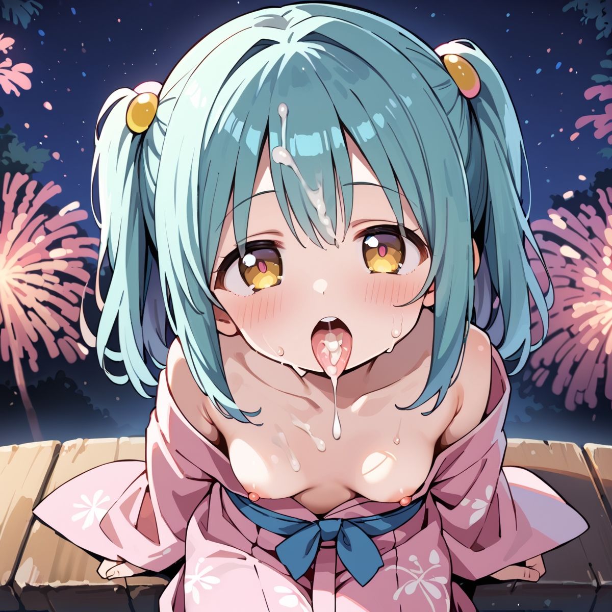 淡い夏の思い出ー濡れた花びらが空に開くーscene.3 - サンプル画像 6