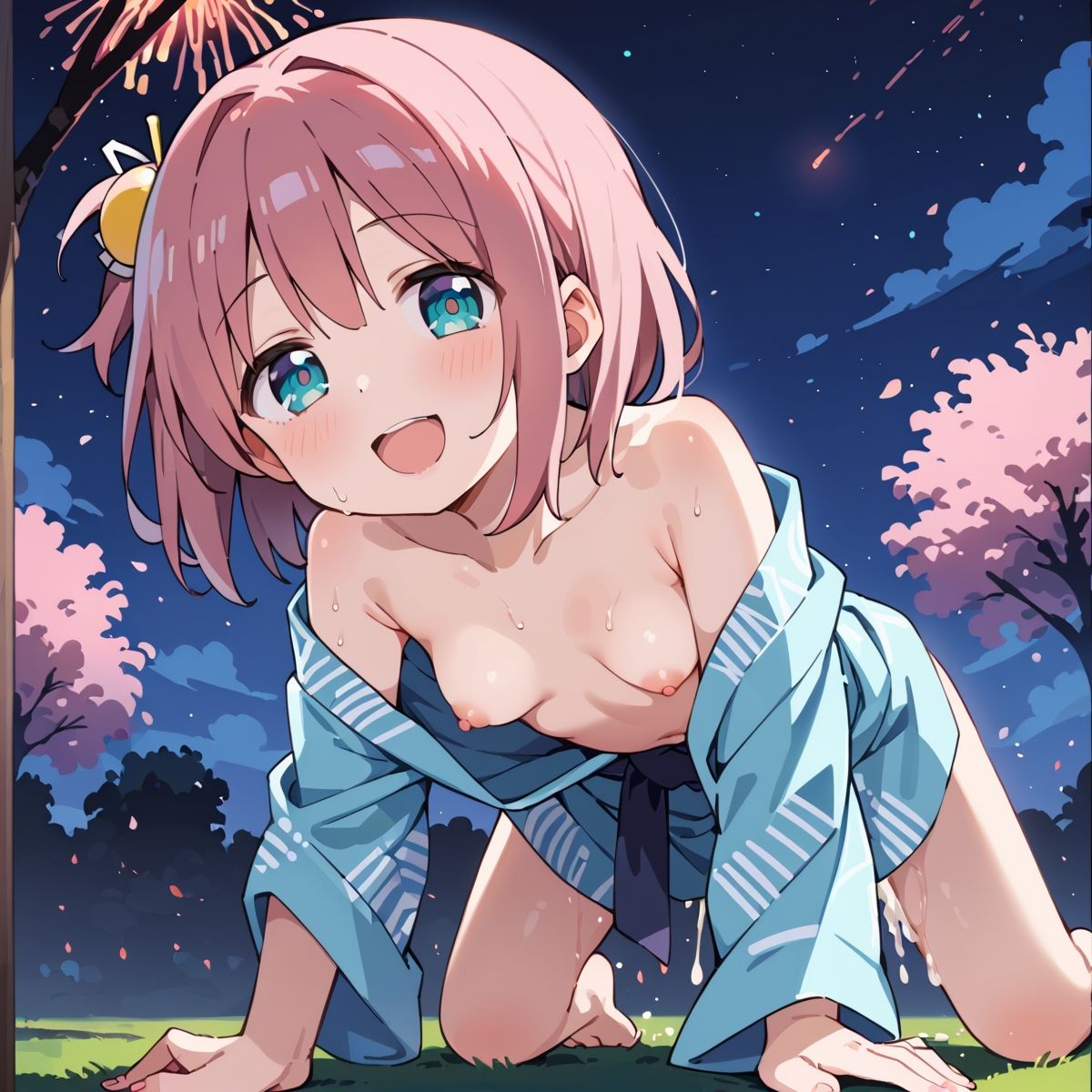 淡い夏の思い出ー濡れた花びらが空に開くーscene.4 - サンプル画像 5