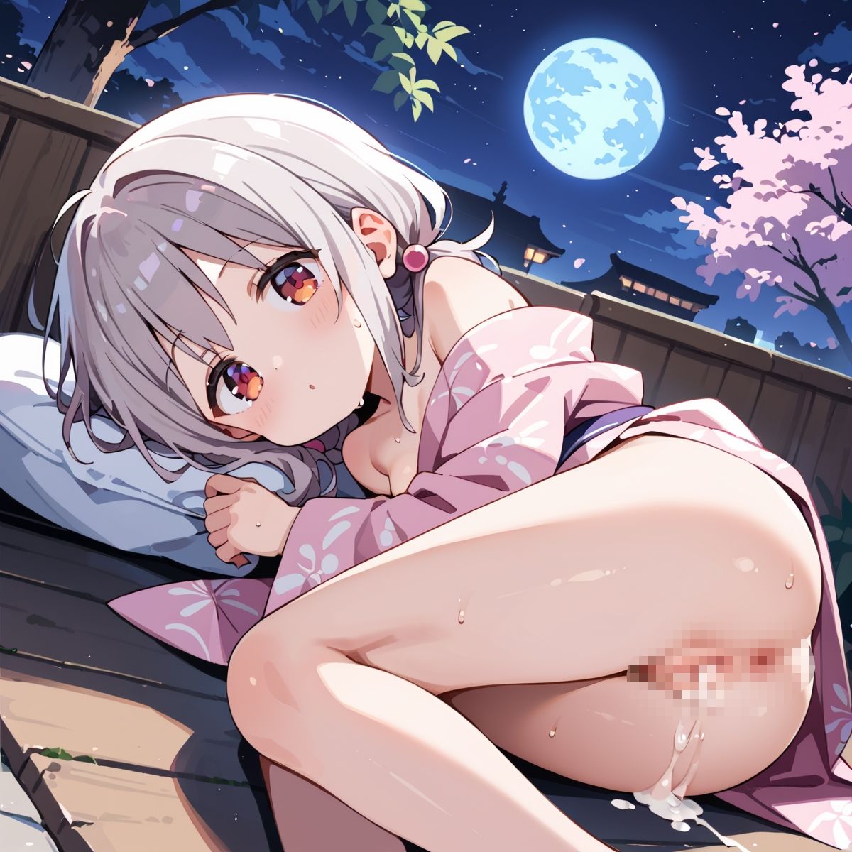 淡い夏の思い出ー濡れた花びらが空に開くーscene.8 - サンプル画像 4