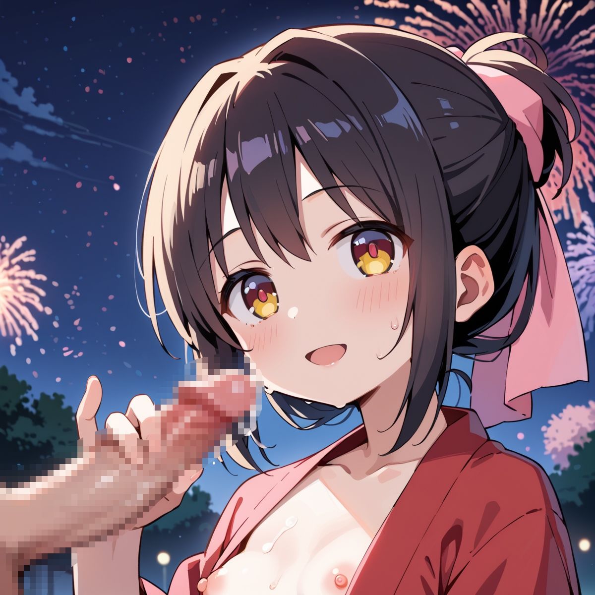 淡い夏の思い出ー濡れた花びらが空に開くーscene.12 - サンプル画像 4