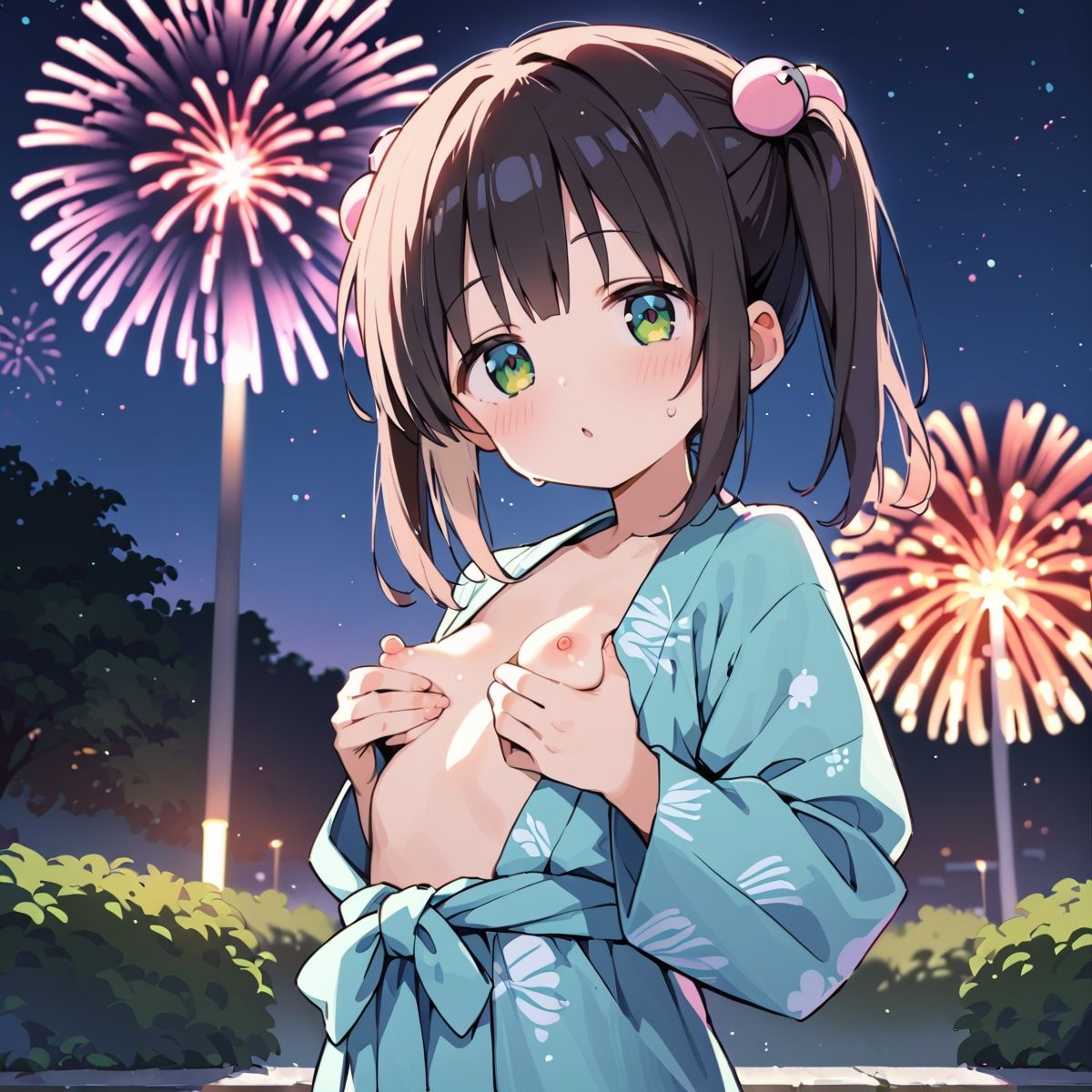 淡い夏の思い出ー濡れた花びらが空に開くーscene.12 - サンプル画像 6