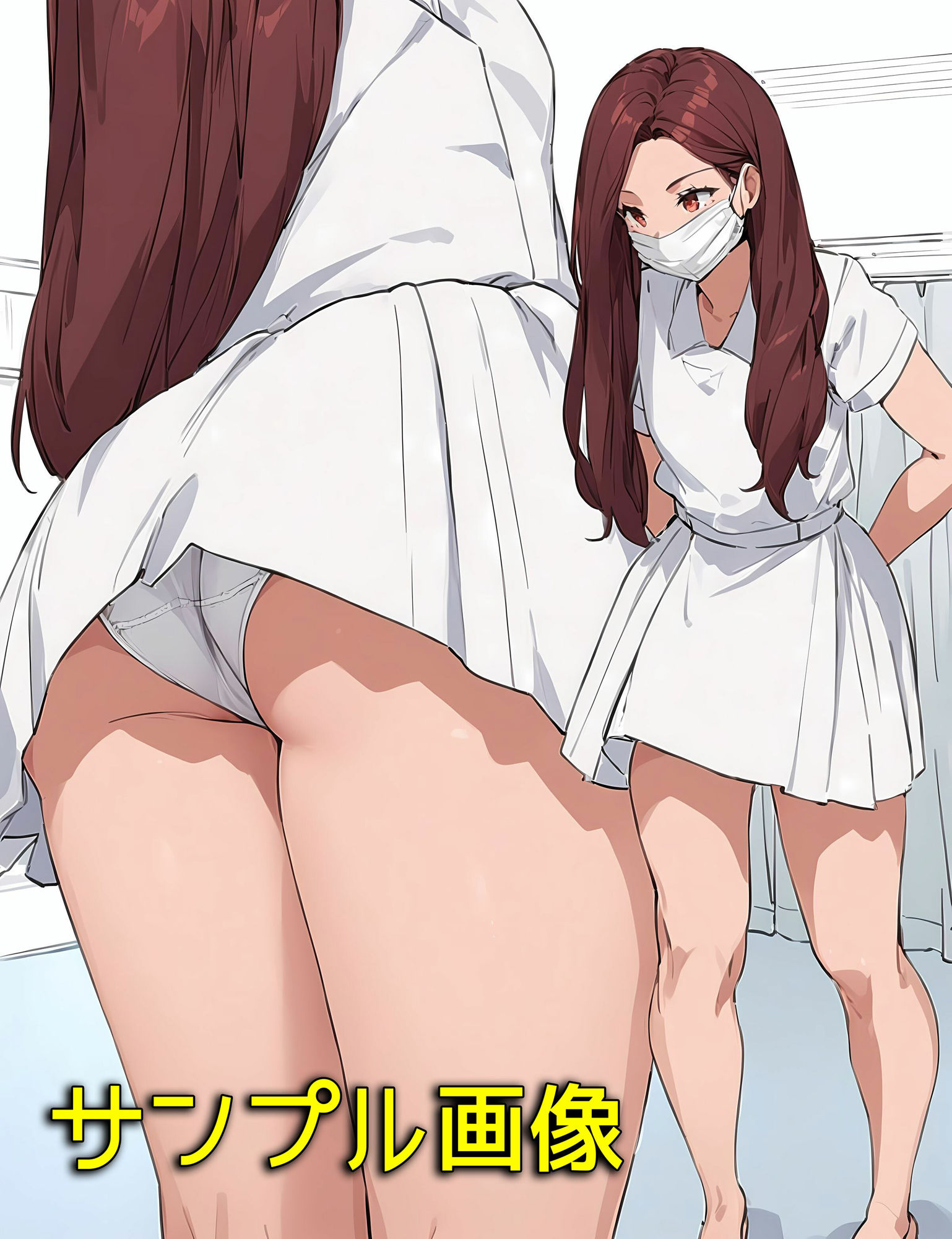 僕はマスク女子の下着で興奮する3ナース服大好き編 - サンプル画像 8