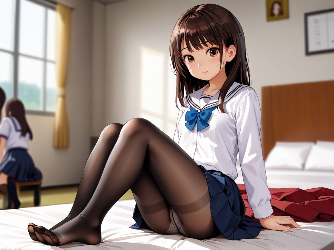 制服美少女と、放課後の秘密性交録 - サンプル画像 8