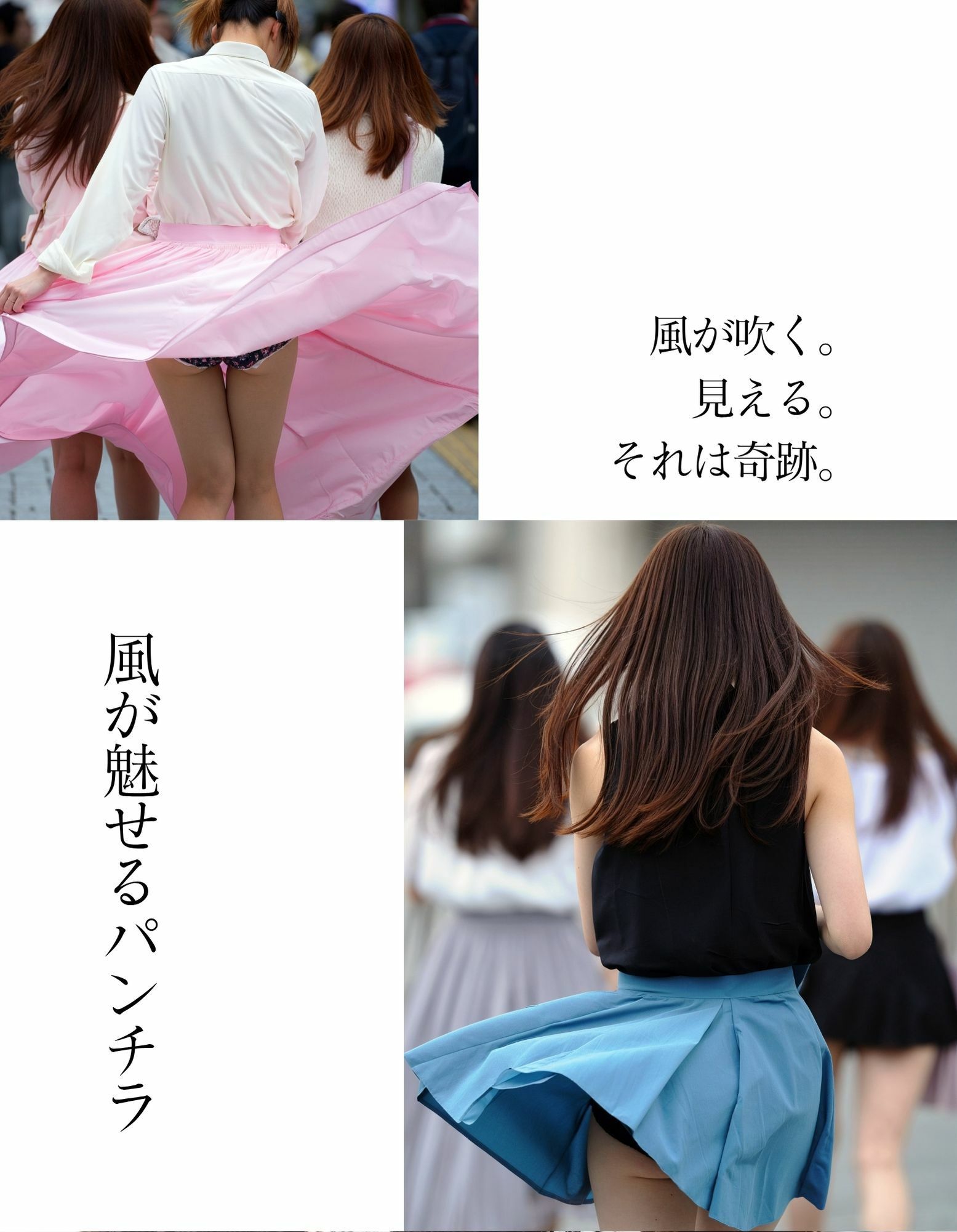 風パンチラ - サンプル画像 1