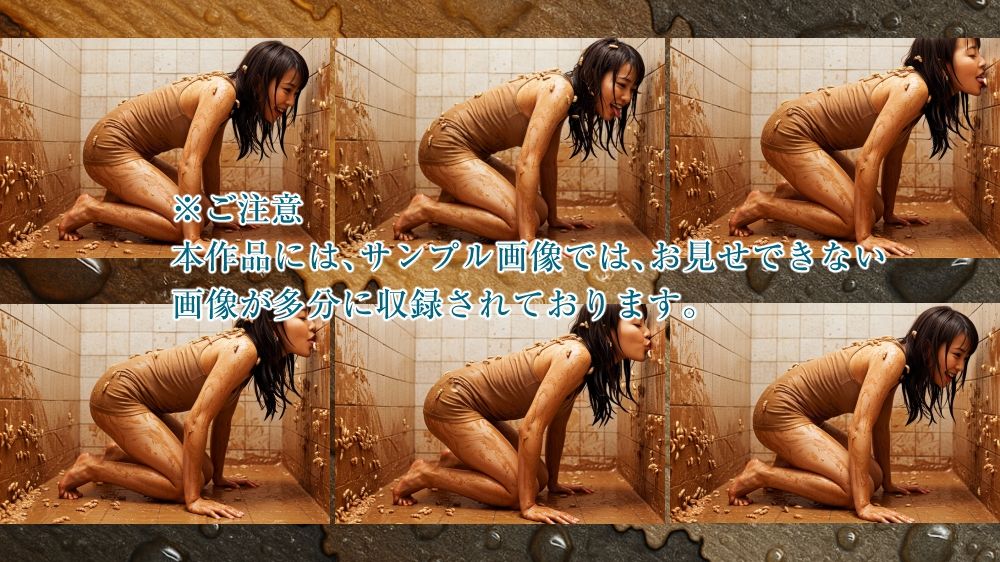 濡れた衣に蟲の蠢き  AI画像165枚 / 動画16本 - サンプル画像 2