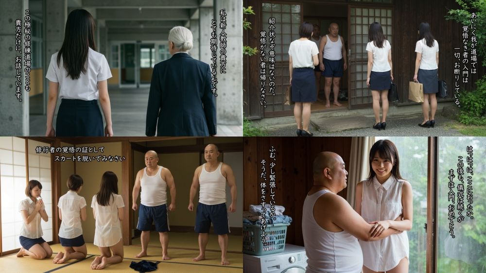 濡れた衣に蟲の蠢き  AI画像165枚 / 動画16本 - サンプル画像 5