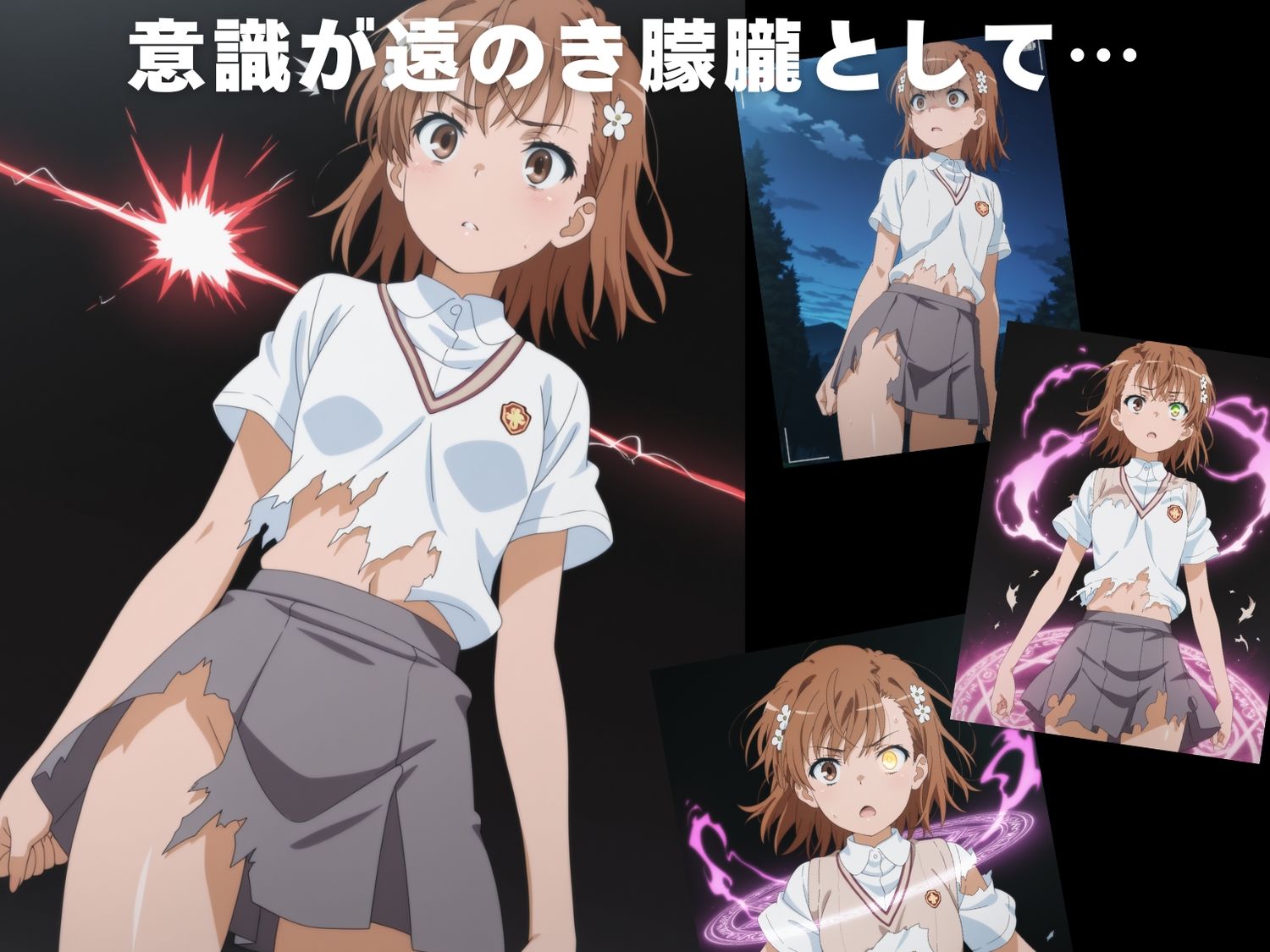 【完全敗北】御● 美琴 - サンプル画像 3