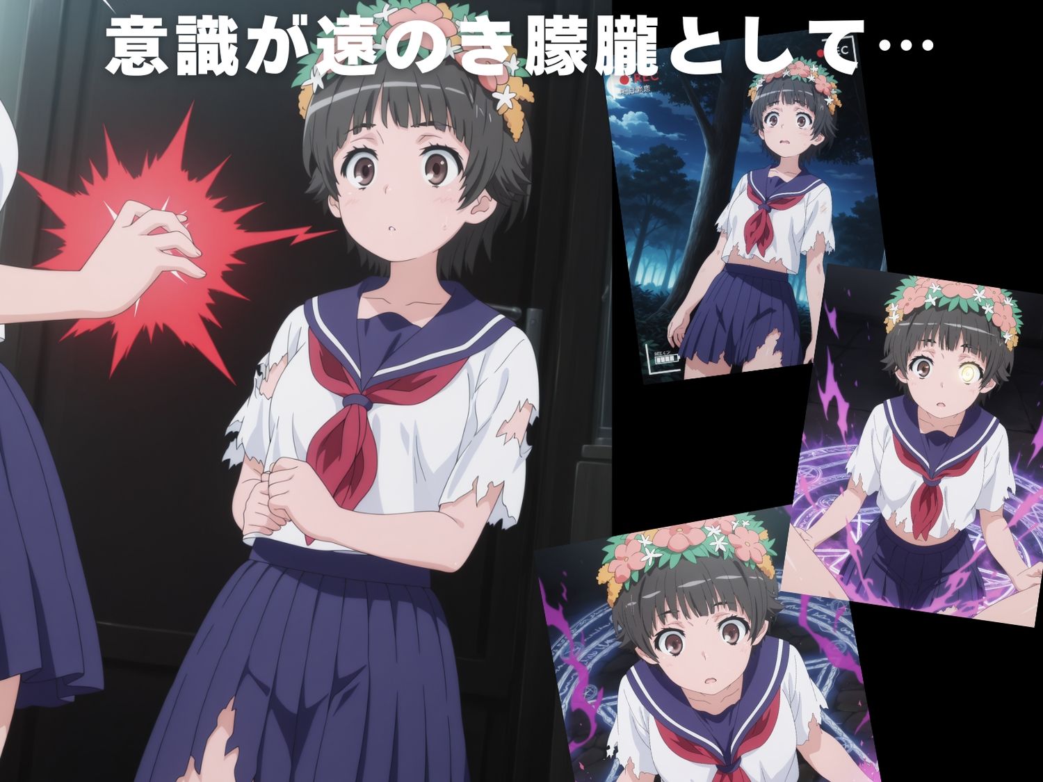 【完全敗北】初● 飾利 - サンプル画像 3