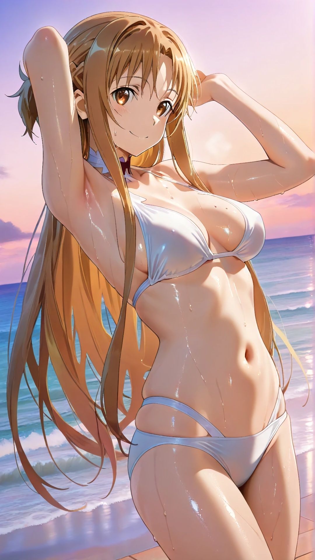 ア〇ナさんビーチにて - サンプル画像 4