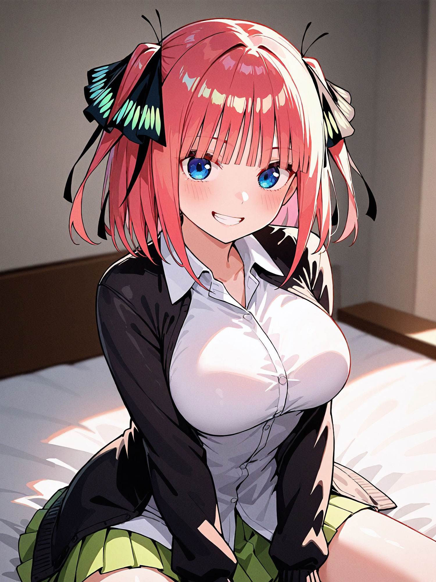 ヒロイン即えっち 中●二乃 制服編 - サンプル画像 1