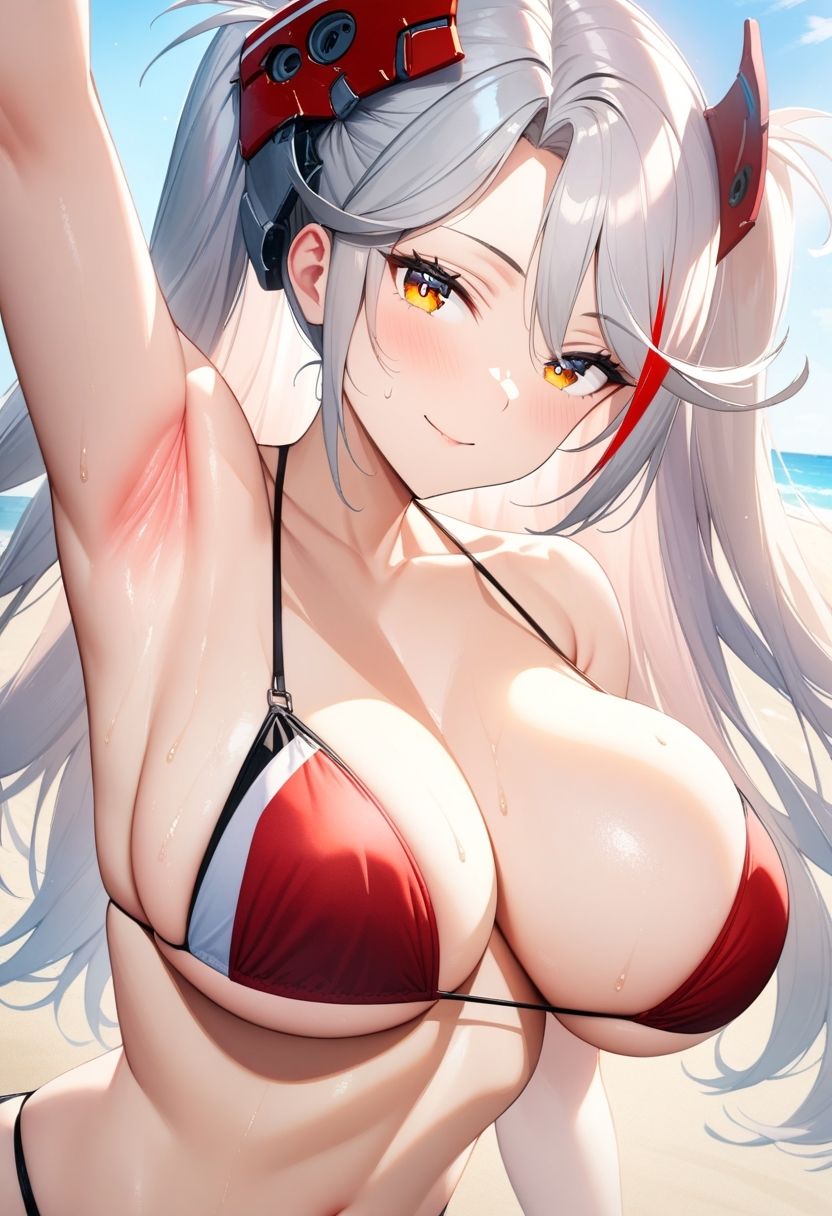 アズ◯ルレ◯ン  プリ◯ツ・オイ◯ングラビア画像集 - サンプル画像 1