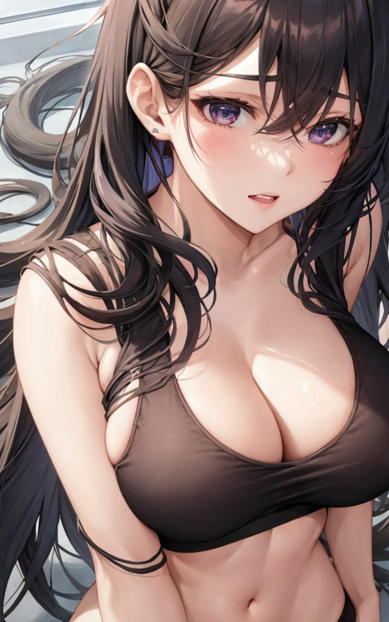 ジムのお姉さんと激しく絡まる - サンプル画像 4