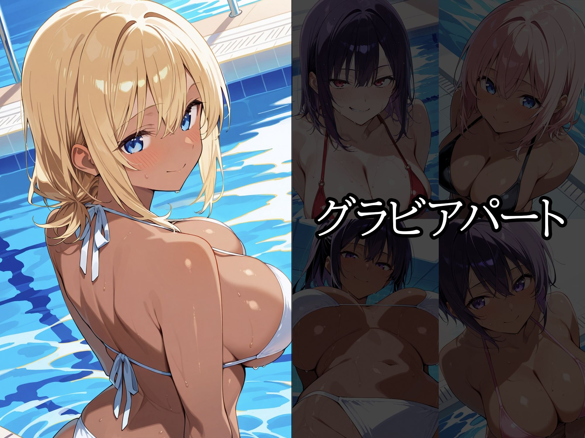 【セリフ入有】水着ギャル - サンプル画像 2