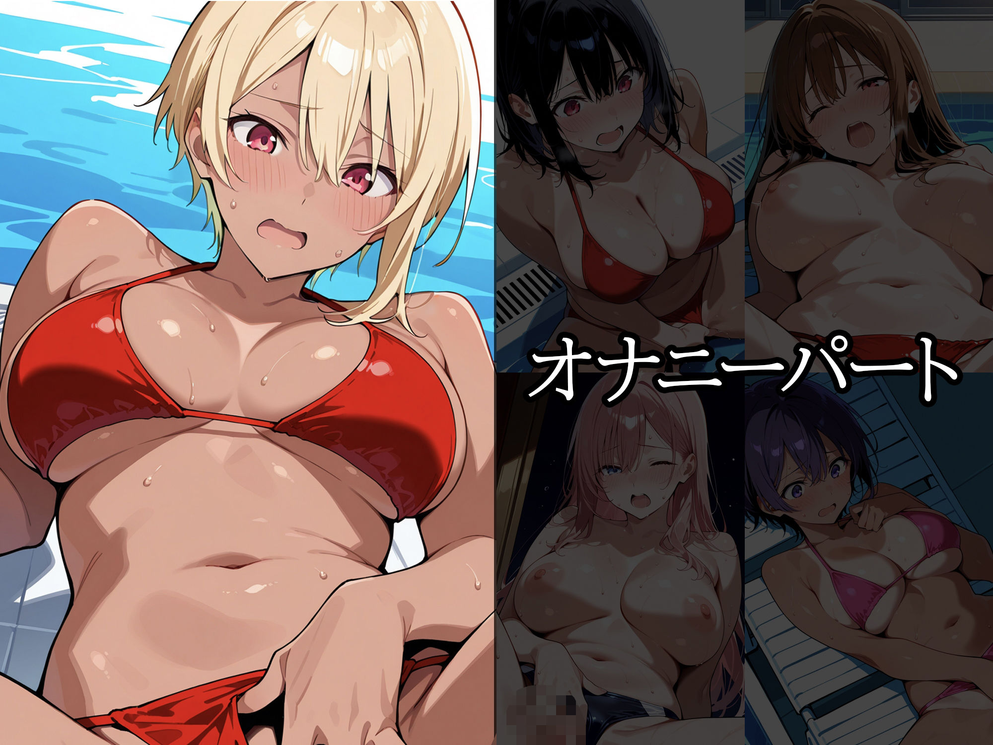 【セリフ入有】水着ギャル - サンプル画像 3