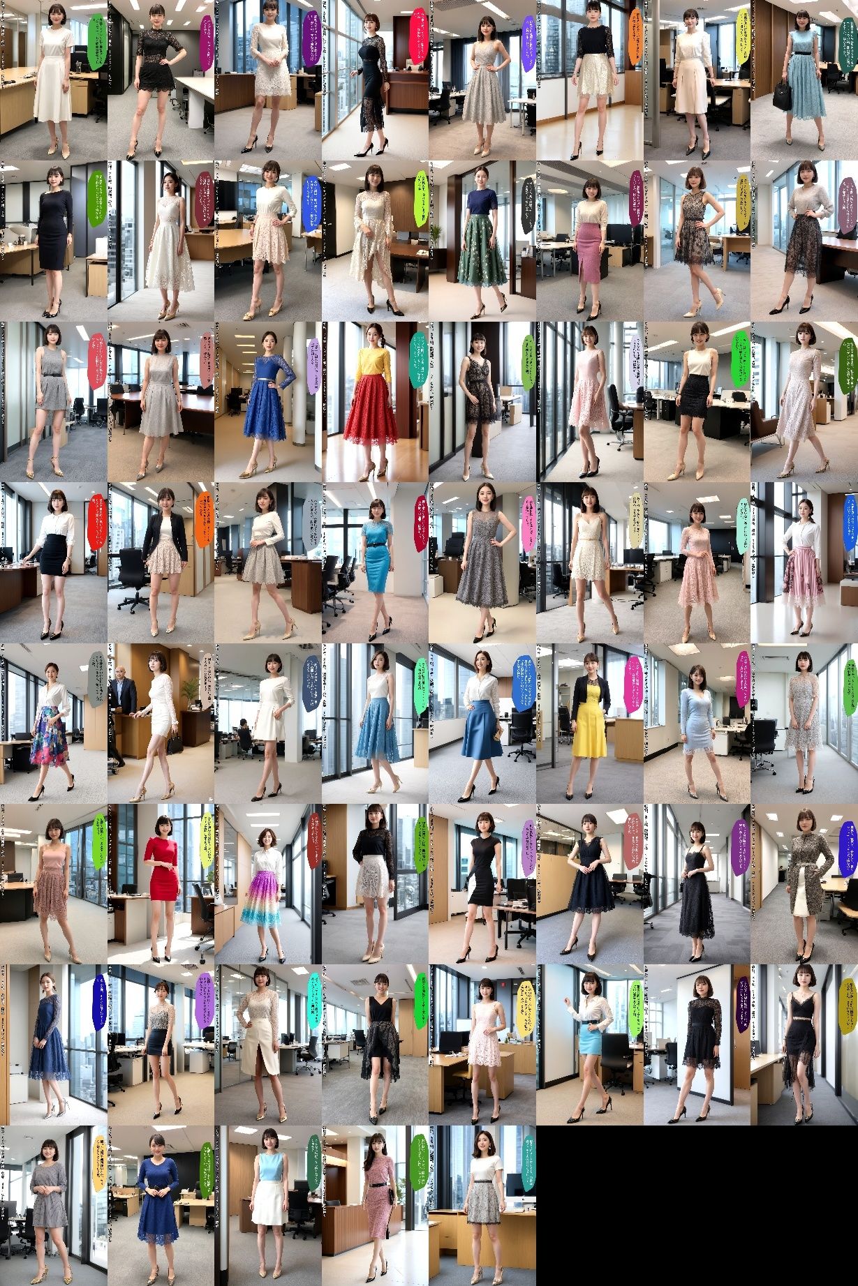 ドS長身OLの生脚パンプス挑発 vol.2 - サンプル画像 10