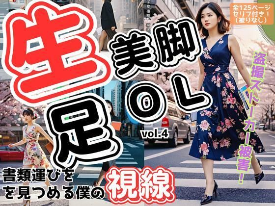 生足美脚OL、書類運びを見つめる僕の視線 vol.4（最終巻）