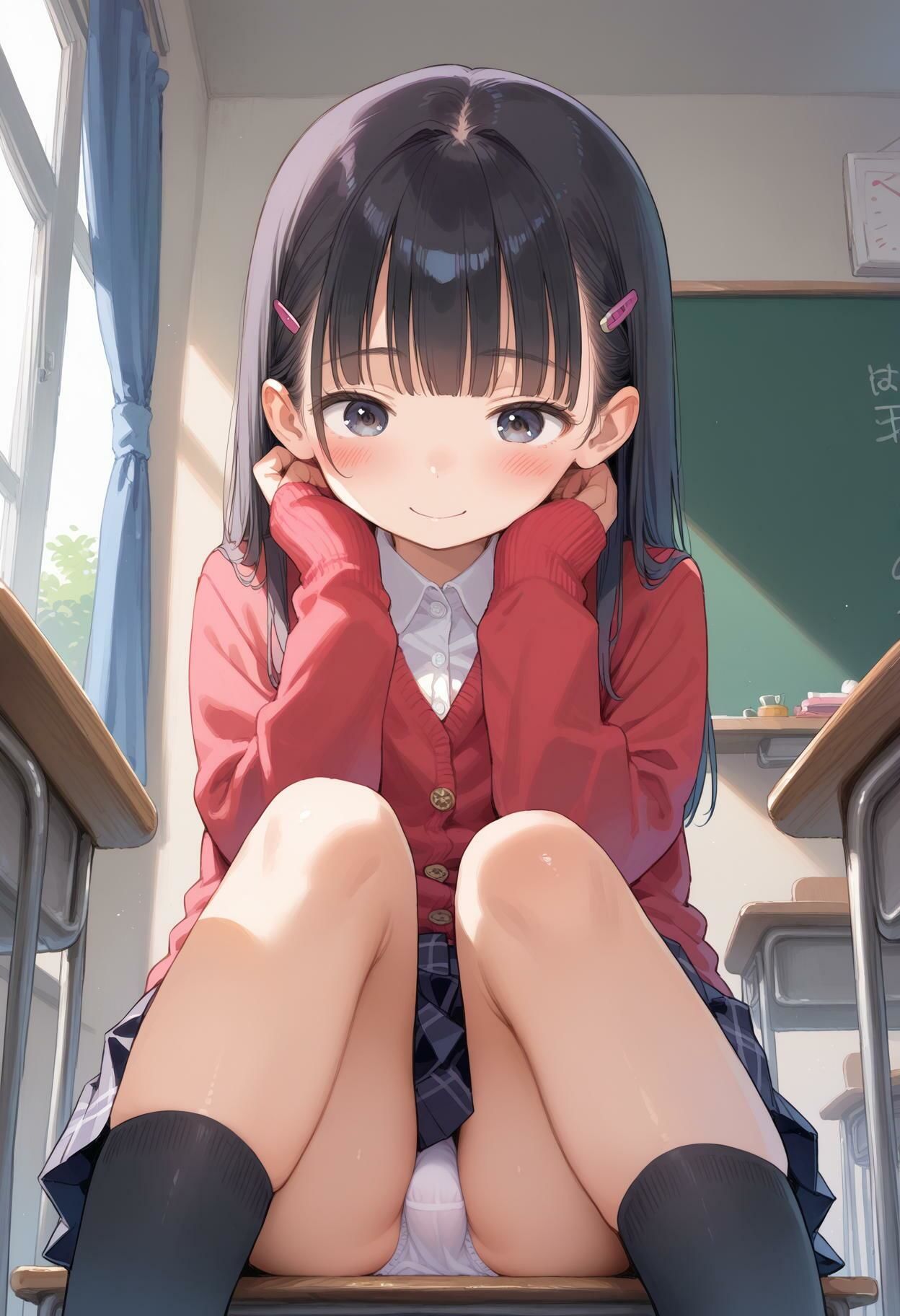 【同級生のパンティ盗撮】日替わりカラフルパンティ - サンプル画像 4