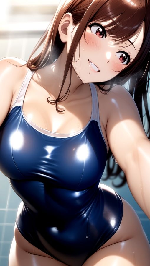 女子校生に蹴られるだけ 格闘女子天崎美姫とスクール水着な日々2 - サンプル画像 3