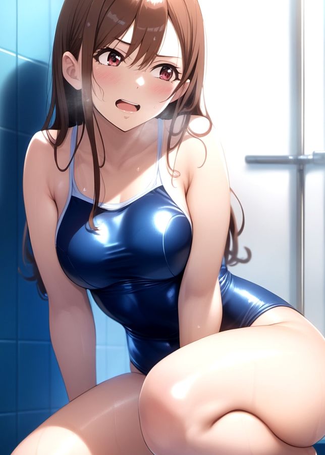 女子校生に蹴られるだけ 格闘女子天崎美姫とスクール水着な日々2 - サンプル画像 9