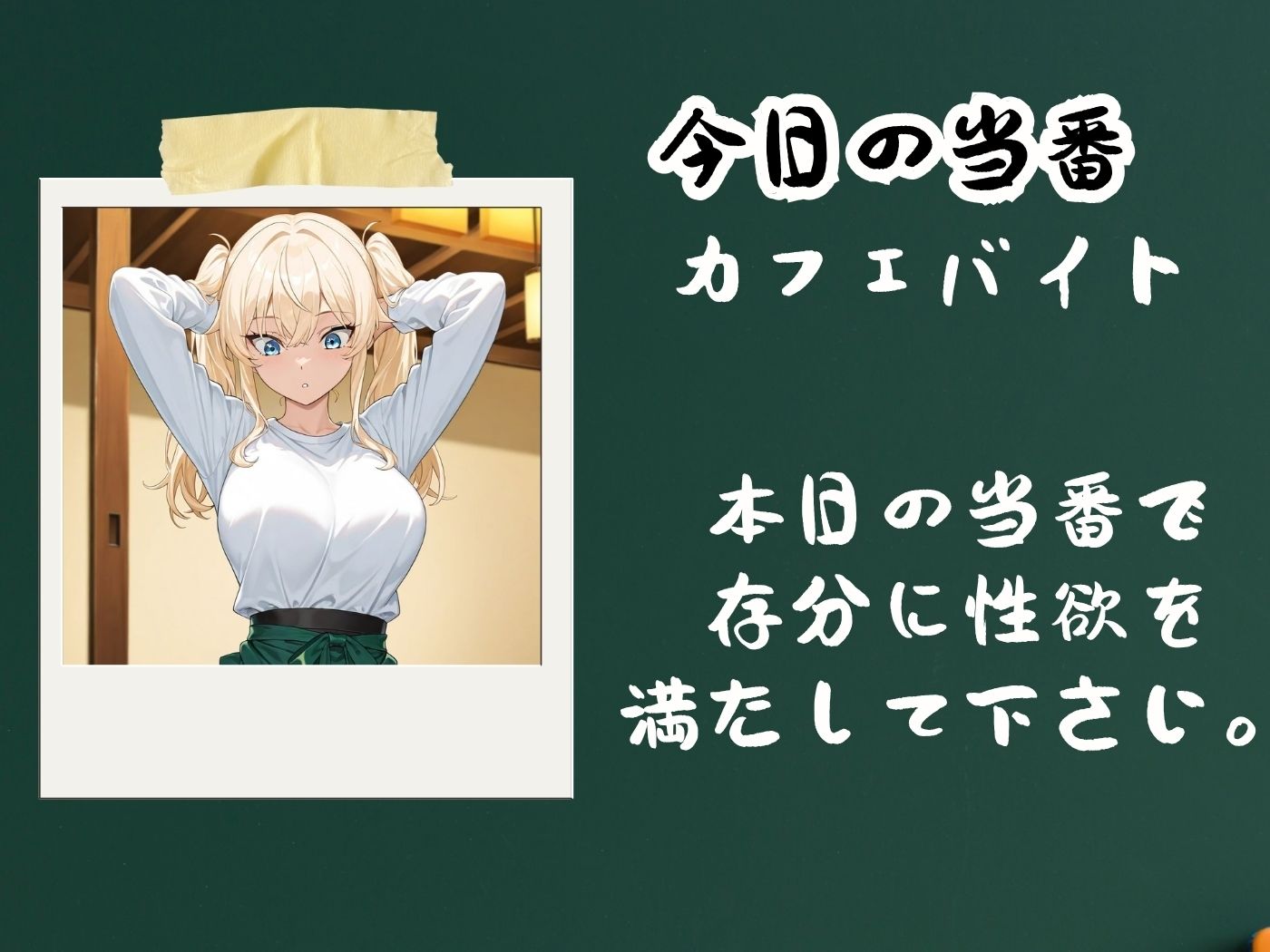今日の性直担当は君達だ〜カフェバイト×学生〜 - サンプル画像 2