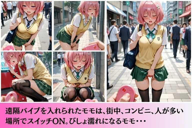 放課後露出  モモ・ベ●ア・デビルーク編 - サンプル画像 5